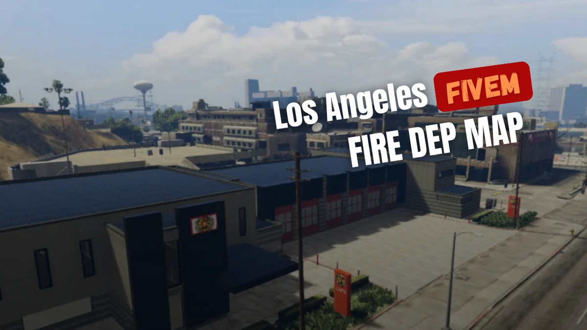 Los Angeles Fire Dep Map